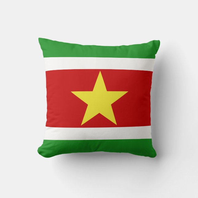 Suriname-Flag| Kissen (Vorderseite)
