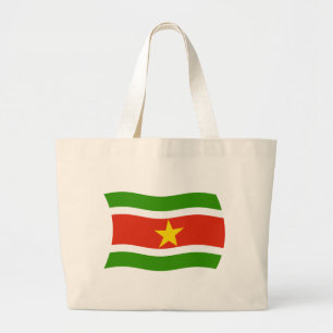 Suriname Flag Totbeutel Jumbo Stoffbeutel