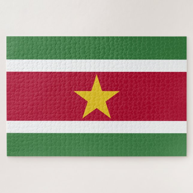 Suriname-Flagge (Horizontal)