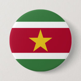 Suriname-Flagge Button