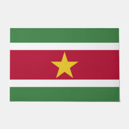 Suriname-Flagge Fußmatte