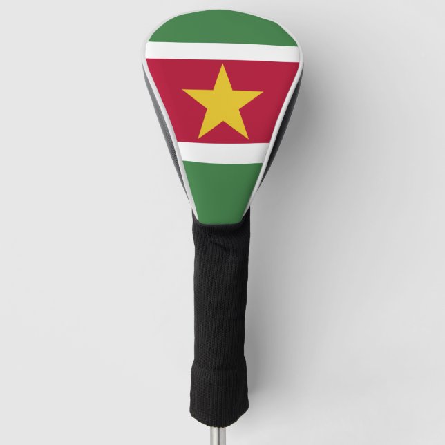 Suriname-Flagge Golf Headcover (Vorderseite)