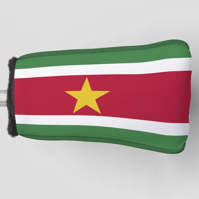 Suriname-Flagge Golf Headcover (Vorderseite)