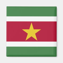Suriname-Flagge Magnet