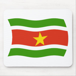 Suriname Flagge Mauspad