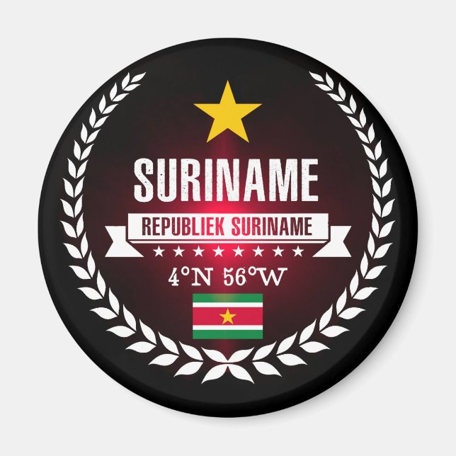 Suriname Magnet (Vorne)