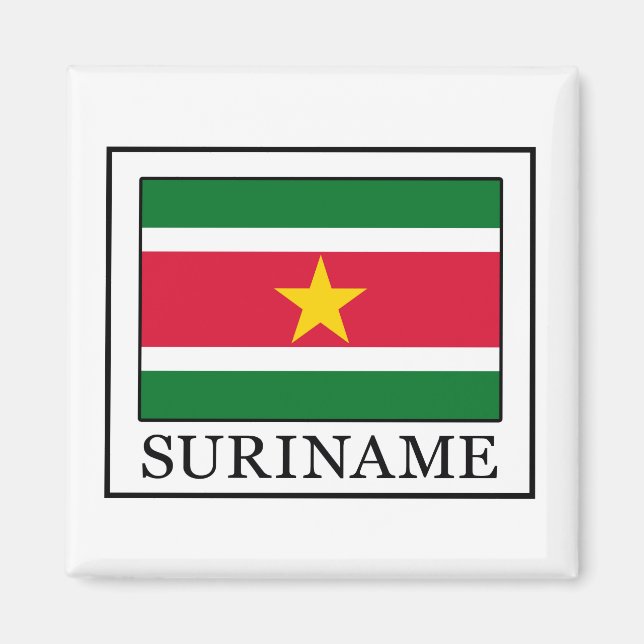 Suriname Magnet (Vorne)