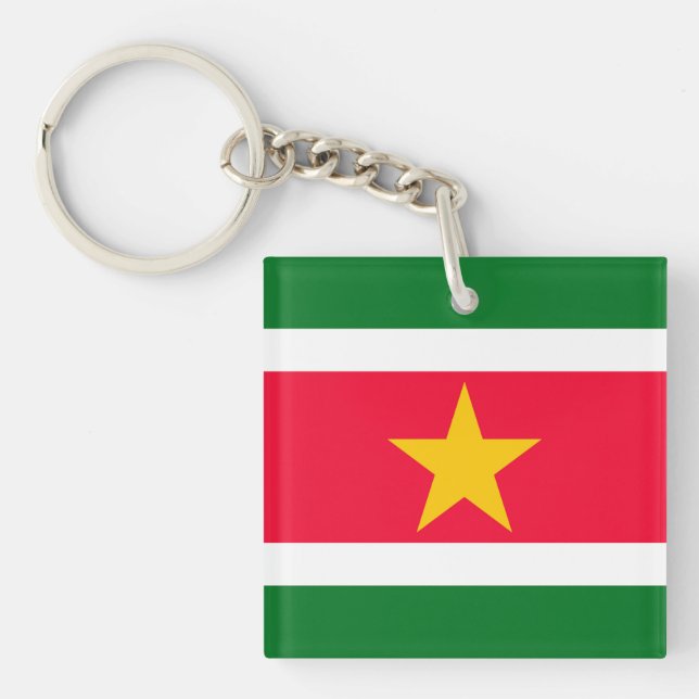 Suriname Schlüsselanhänger (Vorderseite)