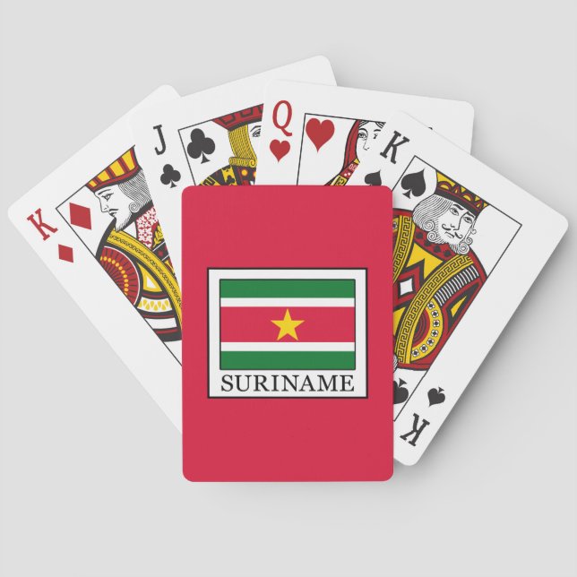 Suriname Spielkarten (Rückseite)
