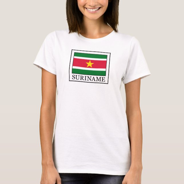 Suriname T-Shirt (Vorderseite)