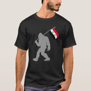Suriya oder syrische Flagge auf der syrischen Flag T-Shirt