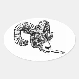 Surly Bighorn Ovaler Aufkleber