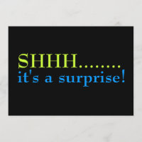 Surprise 50e anniversaire Invitation do-it-yoursel
