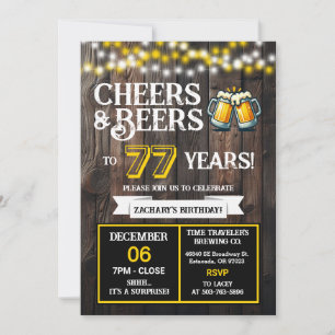 Surprise-Brauerei prostet 77 Jahren zu Einladung