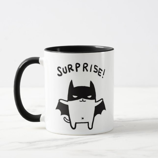 Surprise Kitty Mug (Gauche)