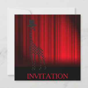 Surprise Party Theatre Oper Invitation