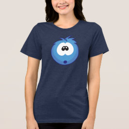 Surprised Blue Sneezie Tri-Blend Shirt