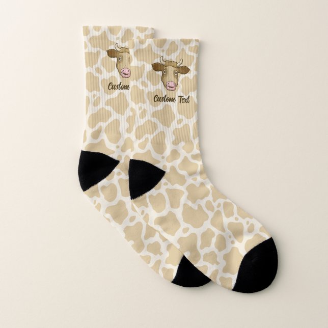 Surprised Cow Socks Socken (Paar)