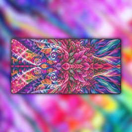 Surreal-Abstrakte Blätter für Wasserfarben Schreibtischunterlage