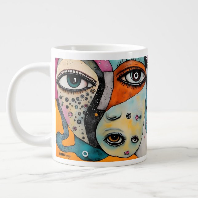 Surreal Art Tasse von DAKimage (Links)