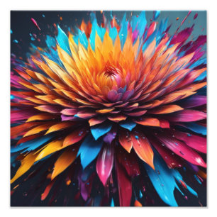 Surreal Bloom Fotodruck