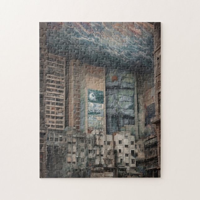 Surreal City Artwork (Vertikal)
