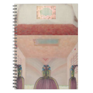 Surreal Collage Notebook – Layered Mindscape Notizblock