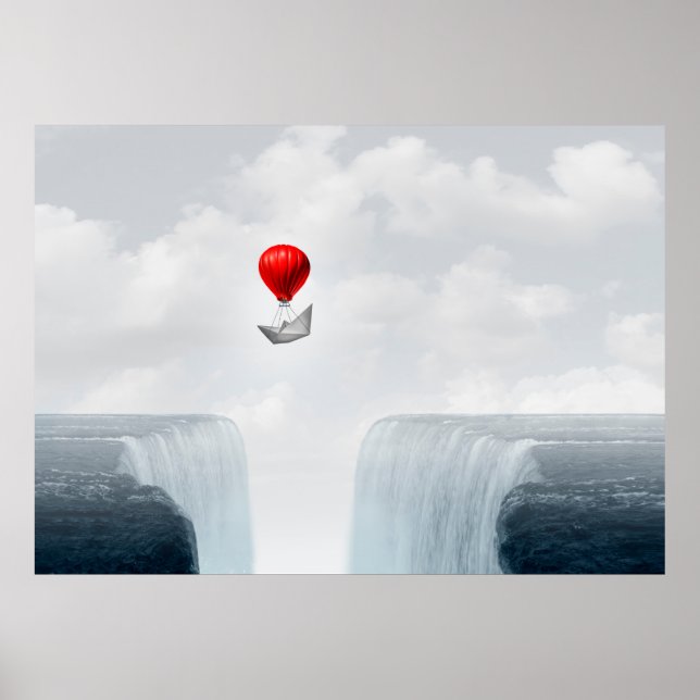 Surreal concept and creative solution metaphor as  poster (Vorne)