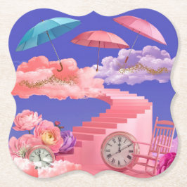 Surreal Dreamlike Bracket Untersetzer Set