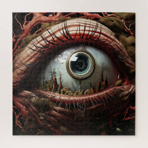 Surreal Eyeball Fantasy Art