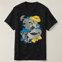 Surreal Faces & Jigsaw Puzzle Männer T - Shirt