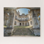 Surreal Fantasy Abandoned French Chateau Courtyard<br><div class="desc">Fantasy Äußere Träume mit verlassenen französischen Schlosshof im Staat des Zerfalls,  mit Steintreppen,  Bögen und verzierten Außenanlagen.</div>