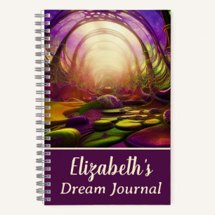 Surreal Fantasy Art Bedside Lucio Dream Journal Notizbuch