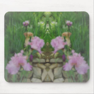 Surreal Fantasy Iris Blumenweg Mousepad