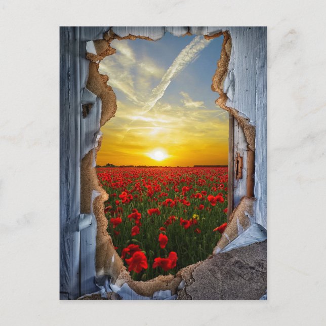 Surreal Fantasy Postkarte (Vorderseite)