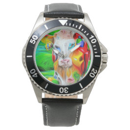 Surreal Farm Art Armbanduhr