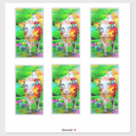 Surreal Farm Art Aufkleber