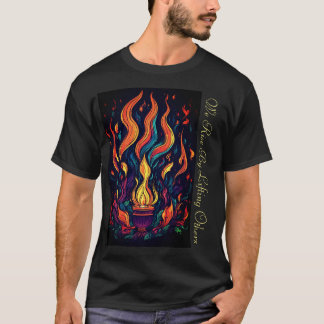 "Surreal Flame Vector Art - 4K Render pour T-Shirt