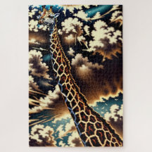 Surreal Giraffe – Künstlerisches Tierdesign