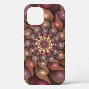 Surreal glänzende Blumen moderne abstrakte Fraktal Case-Mate iPhone Hülle