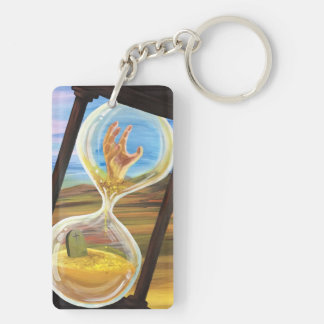 Surreal Hourglass Memento Mori Gothic Dark Desert 