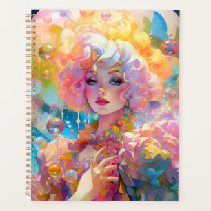 Surreal Lady Fantasy Art Planer