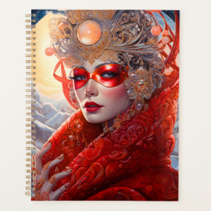 Surreal Lady Fantasy Art Planer