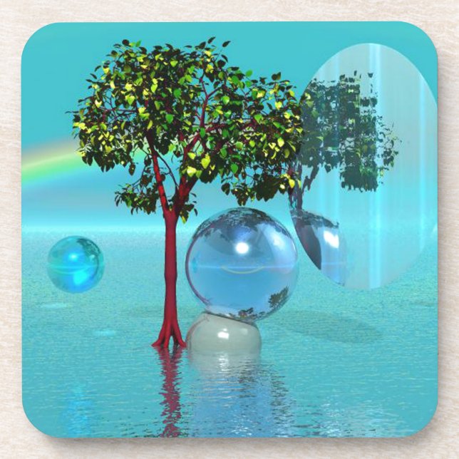 Surreal Landscape Getränkeuntersetzer (Vorderseite)