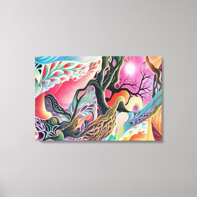 Surreal Landscape Leinwanddruck (Vorderseite)