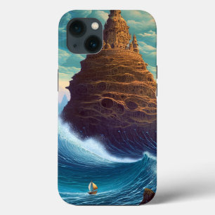 Surreal Landscape Towering City Fantasy Art Case-Mate iPhone Hülle