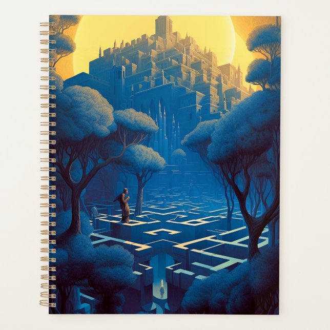 Surreal Maze City Planer (Vorderseite)