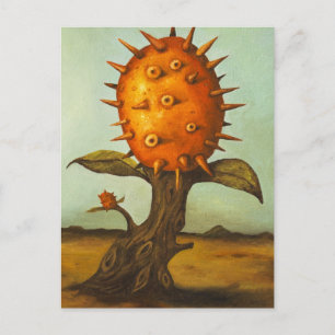 Surreal Melon Tree Postkarte