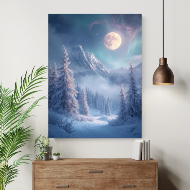Surreal Mystical Enchanted Winter Dreamscape Poster (Von Creator hochgeladen)