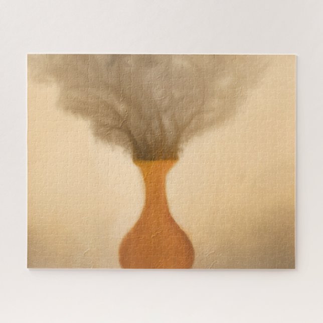 Surreal Nature Art: The Enchanted Forest in a Vase (Horizontal)